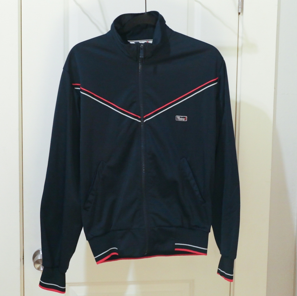 Vintage Todd Jacket with V Stripes